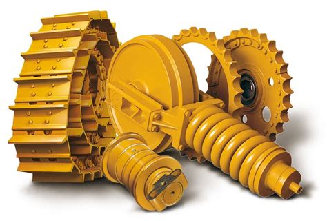 undercarriage of an excavator